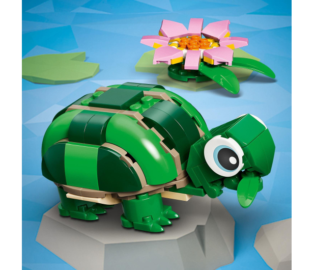 LEGO CREATOR 31377 Żółw i kwiat lilii wodnej - 1473426 - zdjęcie 6